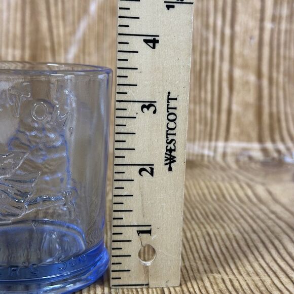 VTG Indiana Glass Tiara Nursery Rhyme Cream And Sugar 5 Piece Set Blue Cobalt - Picture 12 of 16